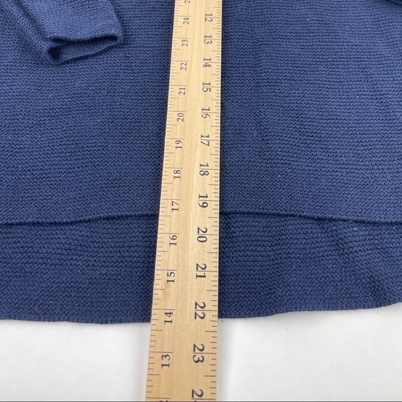 Old Navy Sweater Womens Medium Blue Crew Neck - Picture 7 of 9